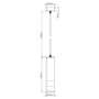 Set of 2 IP44 Black Bathroom Pendant Lights - Solinas