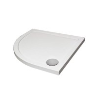 Quadrant Acrylic capped Stone Resin Shower Tray 900 x 900mm