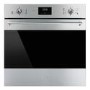 Smeg SF6300TVX Classic Electric Single Oven - Stainless Steel & SI2641D 60cm 4 Zone Induction Hob - Black