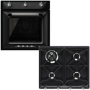 Smeg SF6905N1 Victoria Electric Single Oven & SR964NGH 60cm 4 Burner Gas Hob Pack