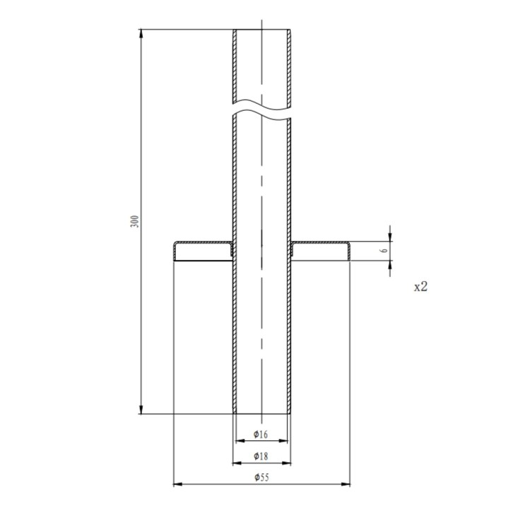 Brass Towel Radiator 1600 x 500mm with Pipe Kit and Straight Valves - Sonoran