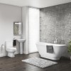 Compact Close Coupled Toilet with Soft Close Seat