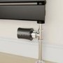 electriQ Smart TRV Valves (2 Pairs) with Zigbee Hub - Black