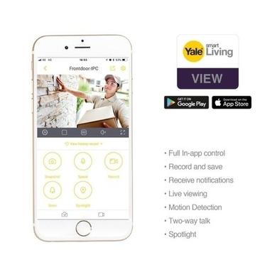 Yale 1080p HD Outdoor Camera with 720p HD Indoor Camera