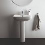 Ideal Standard i.Life A 1 Tap Hole Full Pedestal Basin 600mm