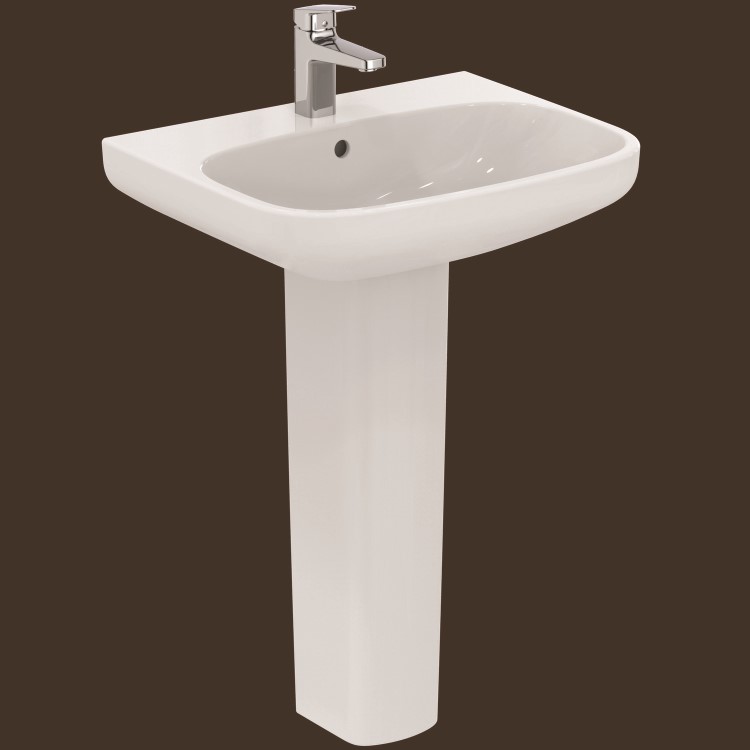 Ideal Standard i.Life A 1 Tap Hole Full Pedestal Basin 600mm