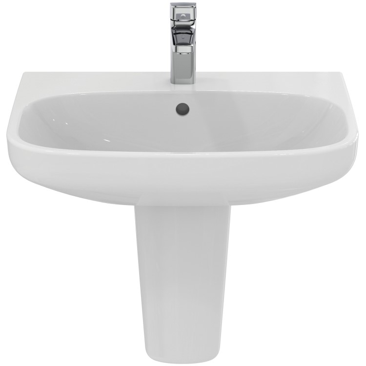 Ideal Standard i.Life A 1 Tap Hole Semi Pedestal Basin 600mm