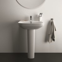 Ideal Standard i.Life A 1 Tap Hole Full Pedestal Basin 500mm