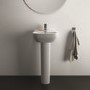 Ideal Standard i.Life A 1 Tap Hole Full Pedestal Basin 400mm