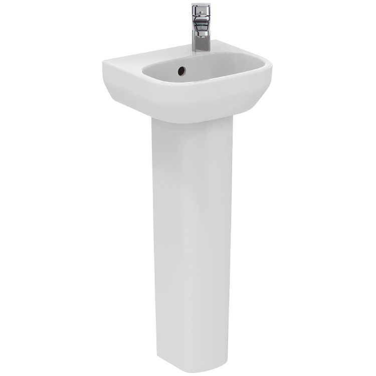 Ideal Standard i.Life A 1 Tap Hole Full Pedestal Basin 350mm