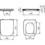 Ideal Standard i.life A Back To Wall Rimless Toilet With Soft Close Seat