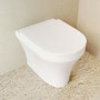 Back To Wall Rimless Toilet with Tornado Flush  - Tanya