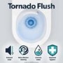 Tanya Back to Wall Smart Bidet Japanese Toilet with Heated Seat - Purificare