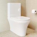 BUN/TANCCCBPAN/97753 Close Coupled Rimless Closed Back Toilet with Tornado Flush - Tanya