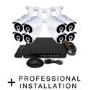 ElectriQ HD 1080p 8 Camera CCTV System with Professional Installation
