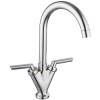 1 Bowl Ava Reversible Stainless Steel Kitchen Sink &amp;  Hector Kitchen Mixer Tap