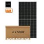 4.4Kw MCS Certified Solar System 8 panels Max 550W per Panel 228*113*3.5cm