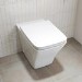 Back To Wall Rimless Toilet with Soft Close Seat - Boston