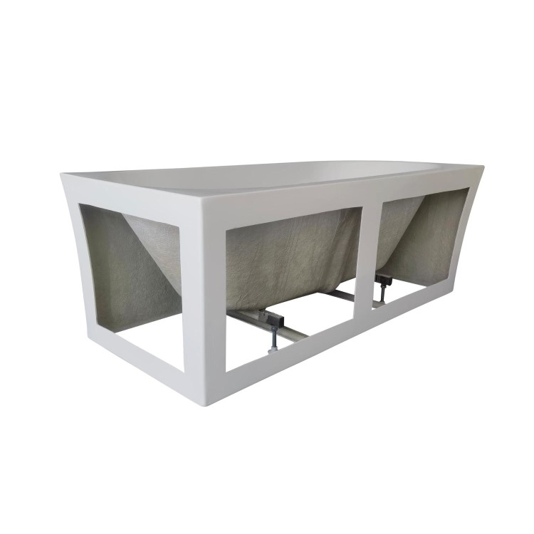 Freestanding Single Ended Right Hand Corner Bath 1700 x 750mm - Vigo