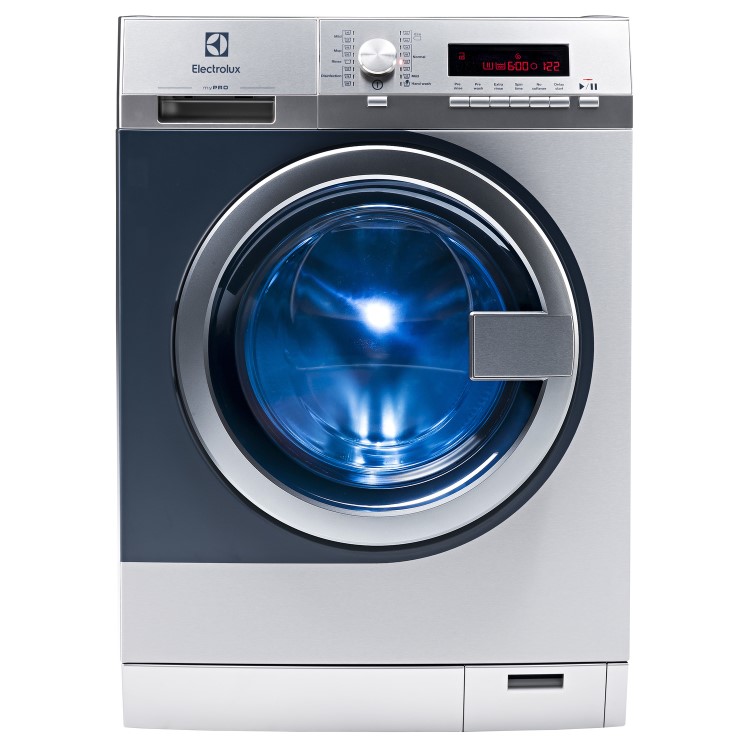 Electrolux Professional WE170P Smart 8kg Washing Machine and TE1120 8kg Smart Condenser Dryer With Free Stacking Kit - STA9S Bundle