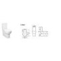 Anise Toilet & Basin Bathroom Suite