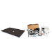 1400x900mm Wet Room Tileable Shower Tray with Wet Room Install & Square Centre Waste Drainage Kit