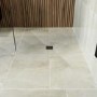 900x900mm Wet Room Tileable Shower Tray with Wet Room Install & Square Centre Waste Drainage Kit