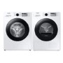 Samsung 9kg Freestanding Washing Machine and 9kg Freestanding Heatpump Tumble Dryer - White