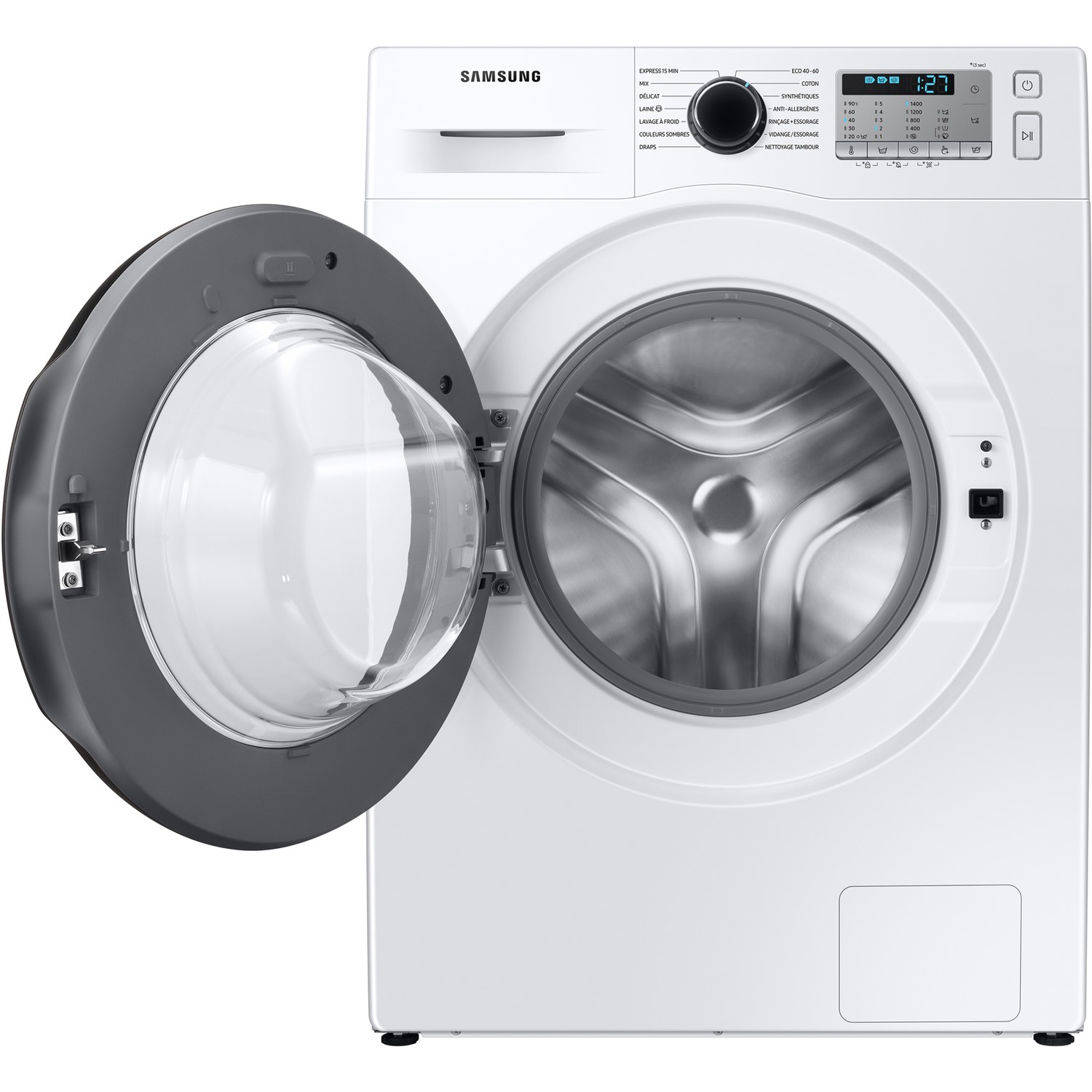 Samsung Series 5 Ecobubble 9kg 1400 Spin Freestanding Washing Machine White Ww90ta046ah Eu Appliances Direct