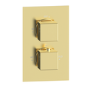 Brushed Brass 1 Outlet Concealed Valve With Hand Shower- Zana