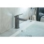 Gunmetal Mono Basin Mixer Tap With Waste - Zana