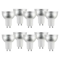 electriQ Smart dimmable colour Wifi Bulb with GU10 short spotlight fitting - Alexa & Google Home compatible - 10 Pack electriQ Smart dimmable colour Wifi Bulb with GU10 short spotlight fitting - Alexa & Google Home compatible - 10 Pack