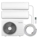 BUN/iQool-2MS12K12K/101889 electriQ iQool Multi-Split 2 x 12000 BTU Split Air Conditioner with Heat Pump and Full Installation Included