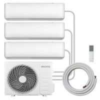 electriQ iQool Multi-Split 3 x 9000 BTU Smart Split Air Conditioner with Heat Pump and Full Installation Included