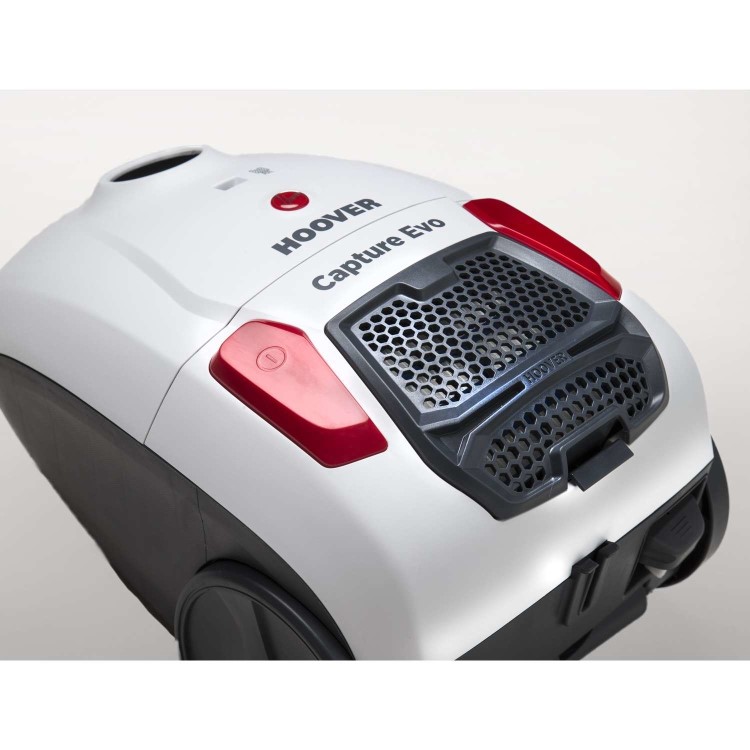 Hoover BV71CP10 Capture Evo 700W Bagged Cylinder Vacuum Cleaner - White