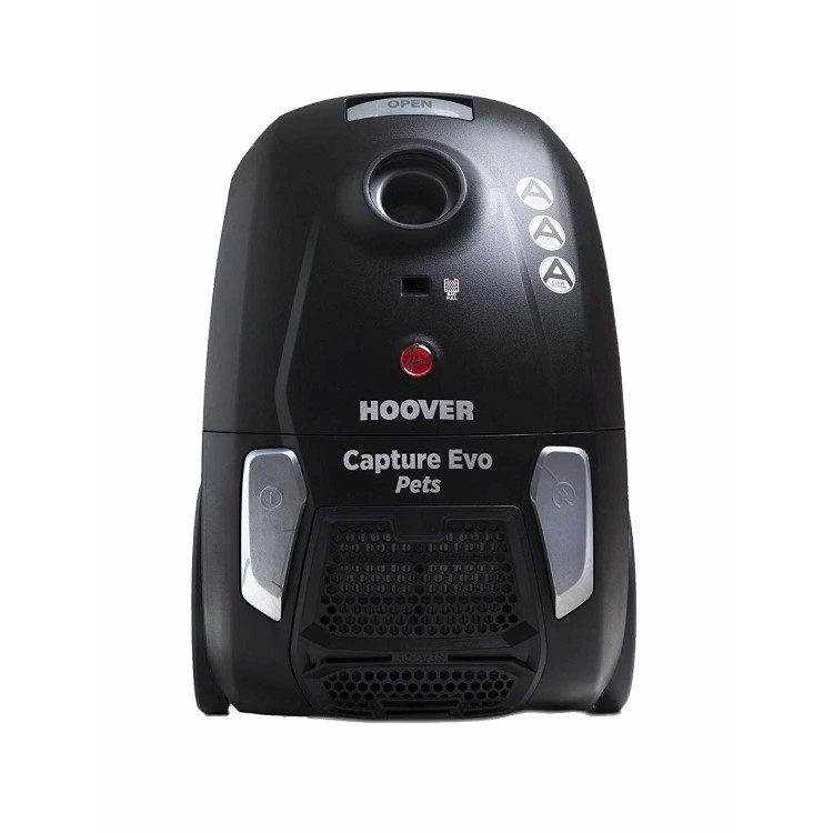 GRADE A1 - Hoover BV71CP20 Capture Evo Pets 700W Bagged Cylinder Vacuum Cleaner - Black
