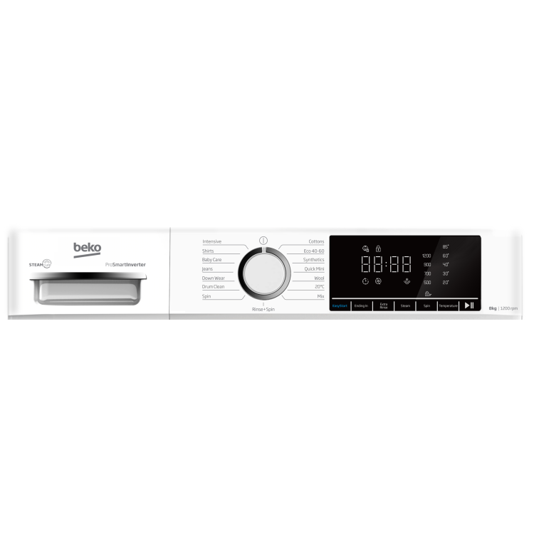 Beko 8kg 1200rpm Washing Machine - White