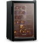 GRADE A1 - As new but box opened - Baumatic BW28BL Freestanding 28 Bottle Absorption Wine Cooler With Smoked Glass