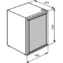 GRADE A1 - As new but box opened - Baumatic BW28BL Freestanding 28 Bottle Absorption Wine Cooler With Smoked Glass