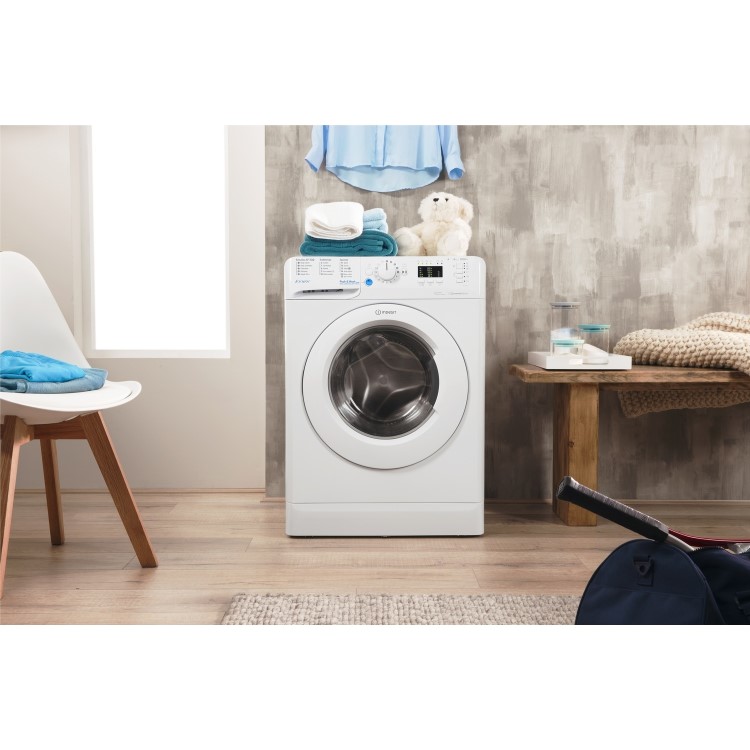 Indesit BWA81283XW Innex 8kg 1200rpm Freestanding Washing Machine White