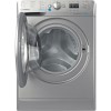 Indesit Push&amp;Go 8kg 1400rpm Washing Machine - Silver