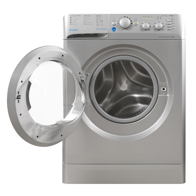 GRADE A2 - Indesit BWC61452S Innex 6kg 1400rpm Freestanding Washing Machine - Silver