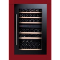 Baumatic BWC885BGL 41 Bottle Built-in Dual Temperature Electronic Wine Cabinet Black