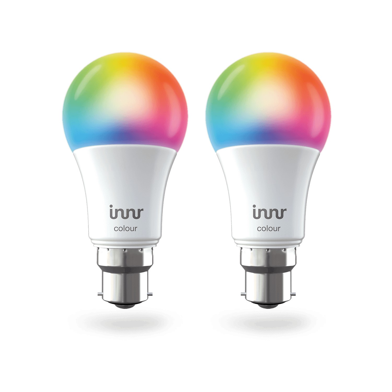 Innr Smart Bulb B22 Colour 806lm Zigbee 3.0 - 2 Pack