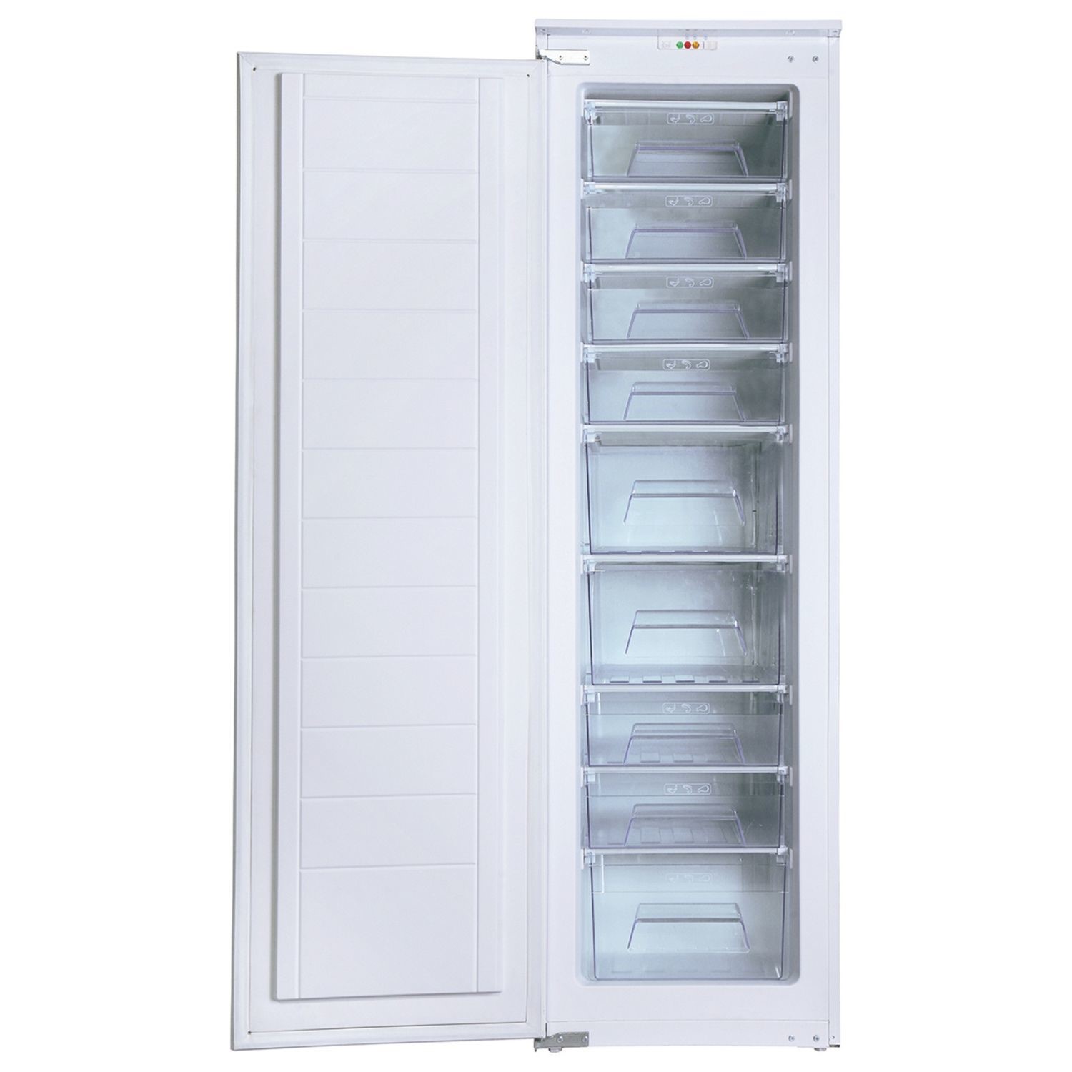 Amica 204 Litre Upright Integrated Freezer