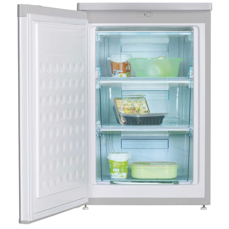 Baumatic BZ555SE Freestanding Freezer In Stainless Steel Look