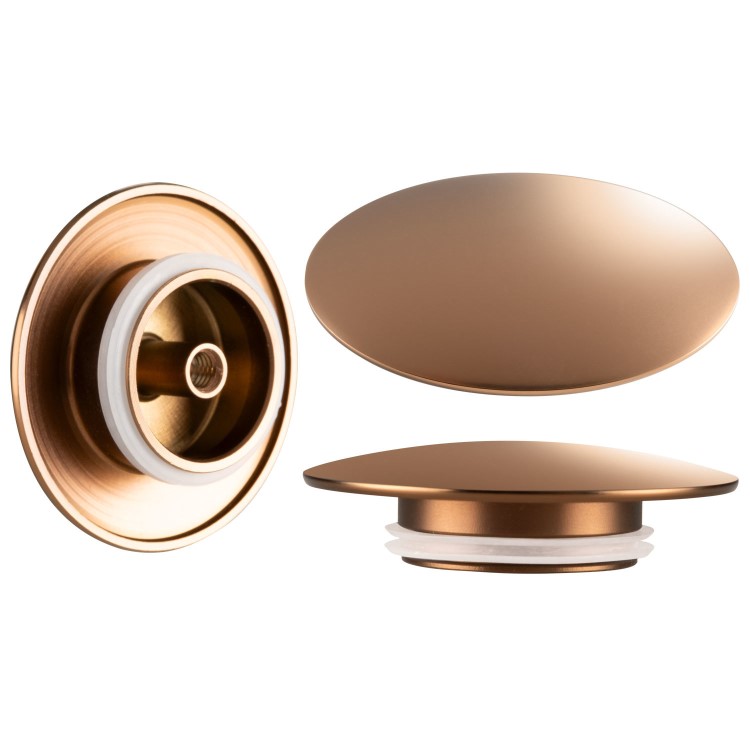 Brushed Bronze Bath Waste Cover Upgrade