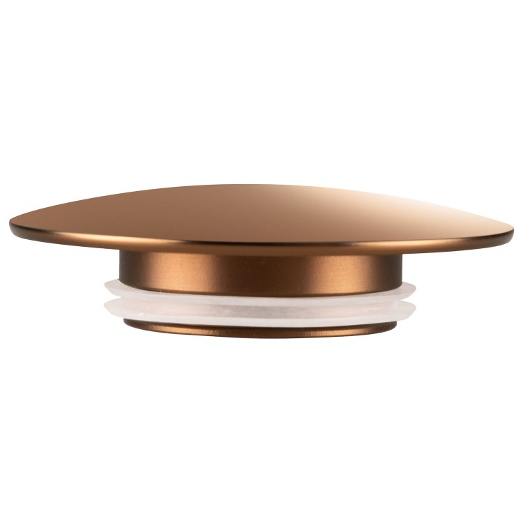 Brushed Bronze Bath Waste Cover Upgrade