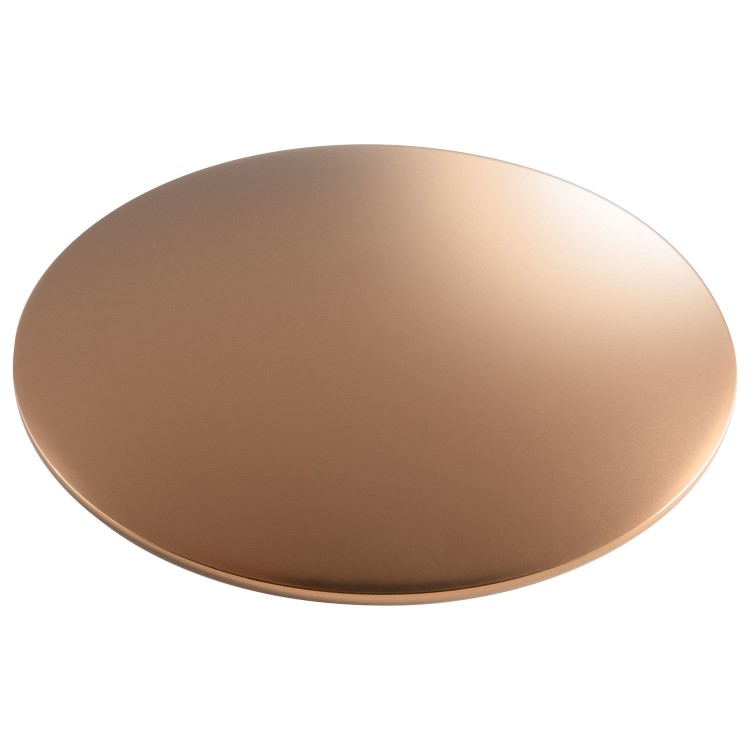 Brushed Bronze Bath Waste Cover Upgrade