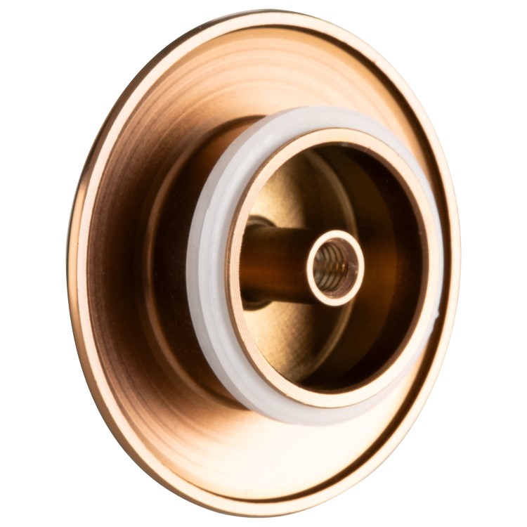 Brushed Bronze Bath Waste Cover Upgrade